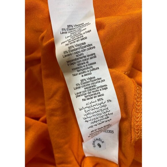 Orange Tiered Maxi Dress Size 14 Boho Western Cottage Y2K Flowing Feminine Gown - Picture 4 of 7